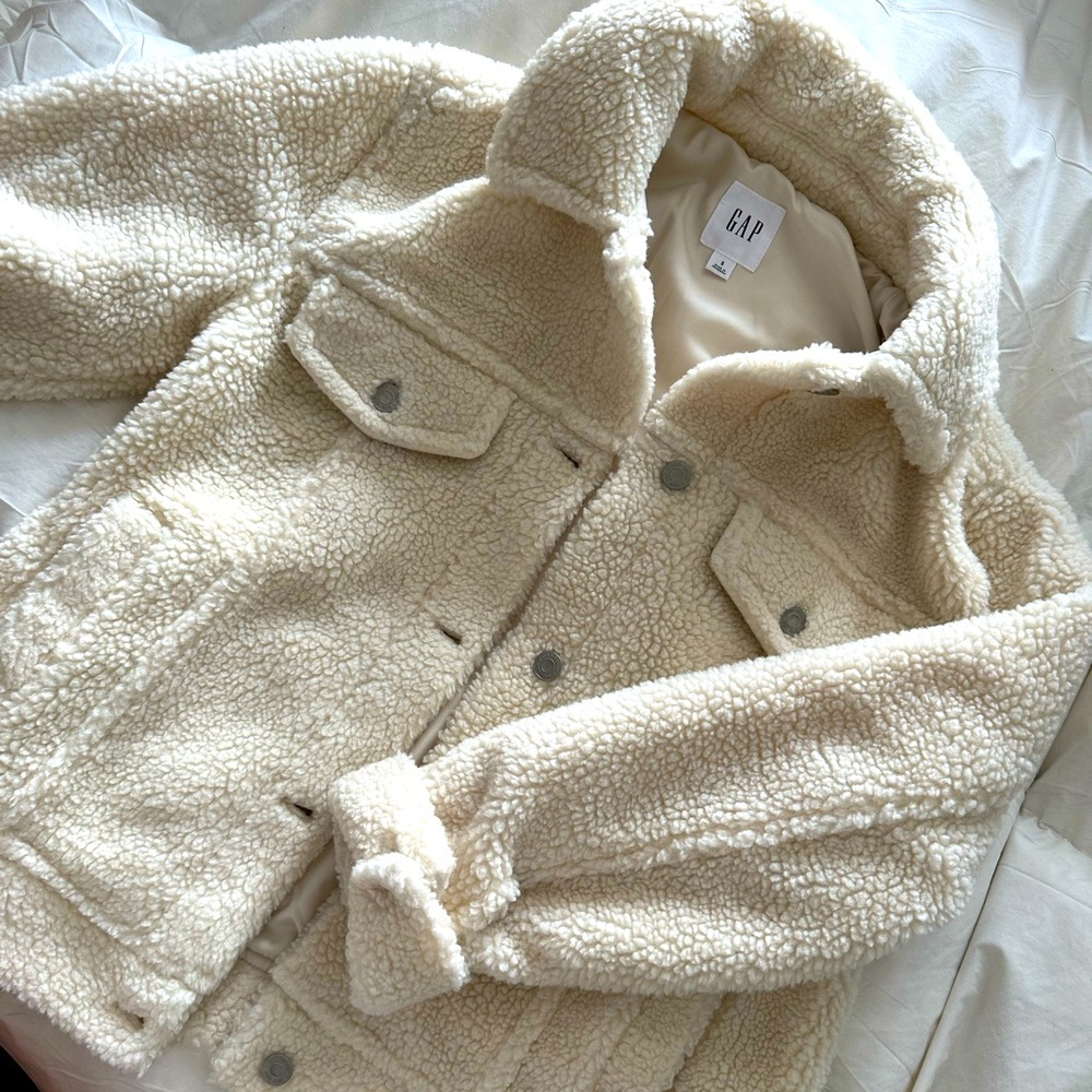 GAP sherpa jacket.